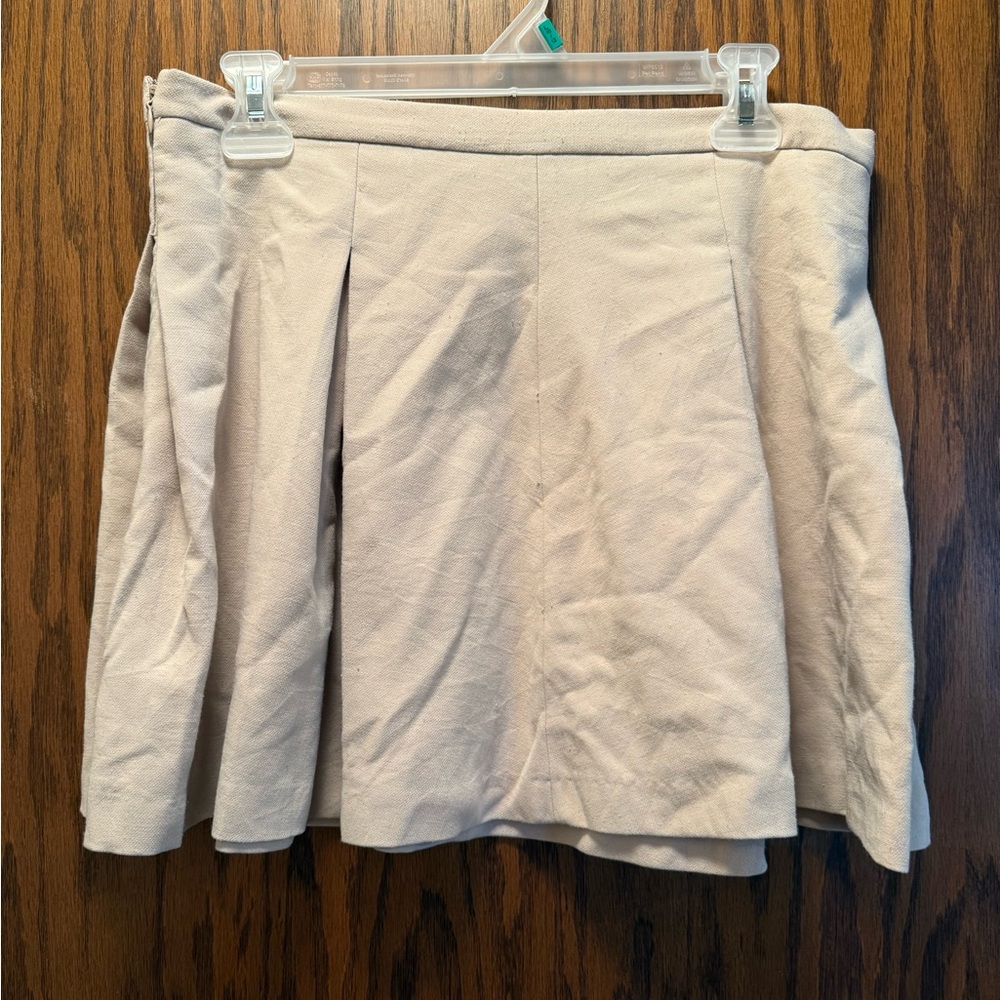 Elegant Cream Women's Skirt